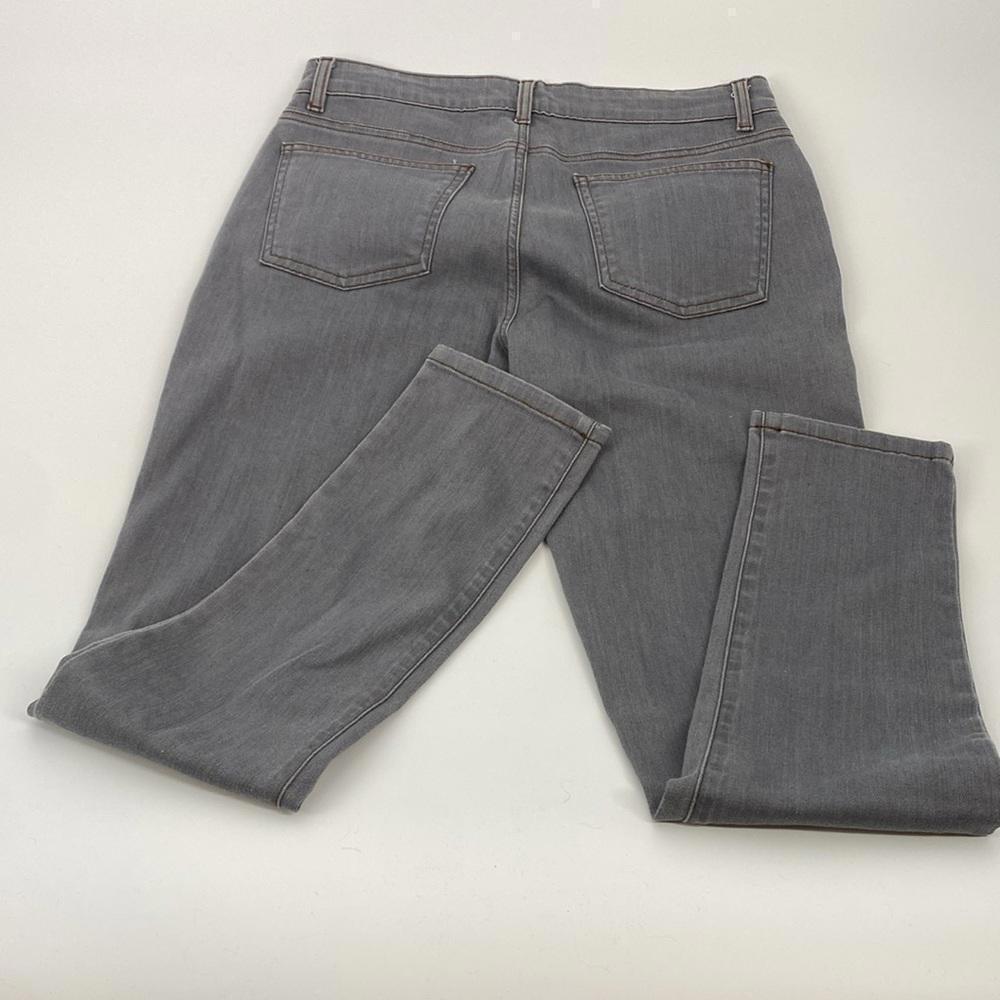 Eileen Fisher Gray Denim Jeans - Perfect for Everyday Wear - Picture 3 of 3